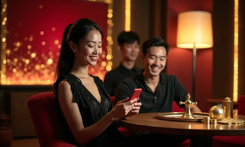 Mobile casino lobby